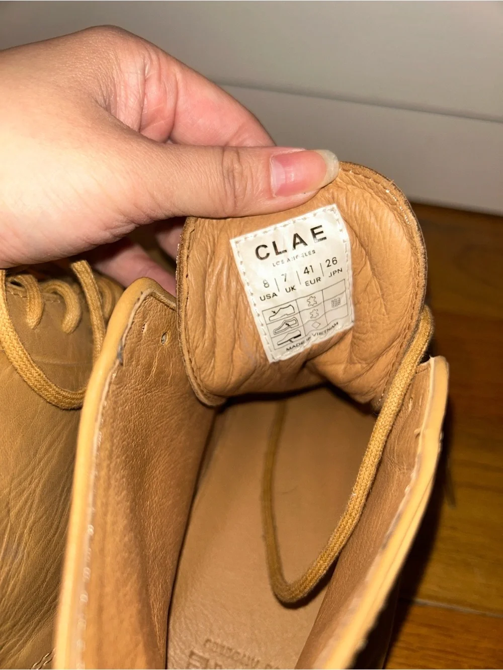 CLAE Lace up Boots size 8
